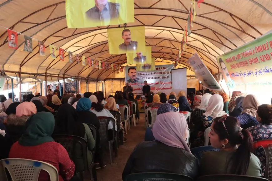 Çalakiya konvedanê ya bi daxwaza azadiya Rêber Abdullah Ocalan dest pê kir