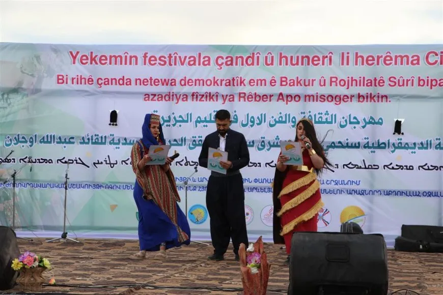 Roja yekemîn a Festîvala Çandî û Hunerî bi dawî bû