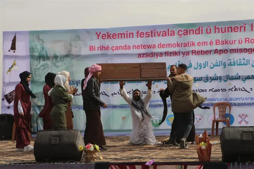 Roja yekemîn a Festîvala Çandî û Hunerî bi dawî bû