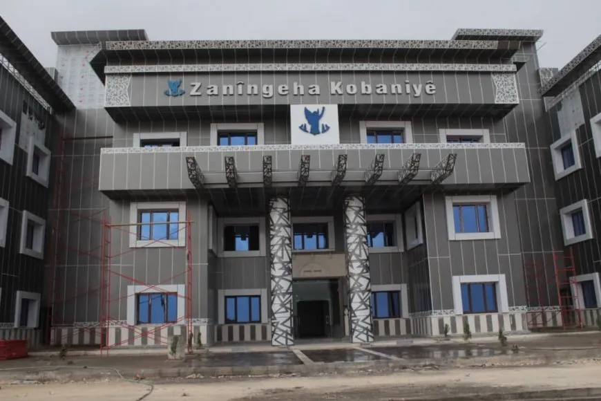 Lêkirina avahiya nû ya Zanîngeha Kobanê bi dawî bû
