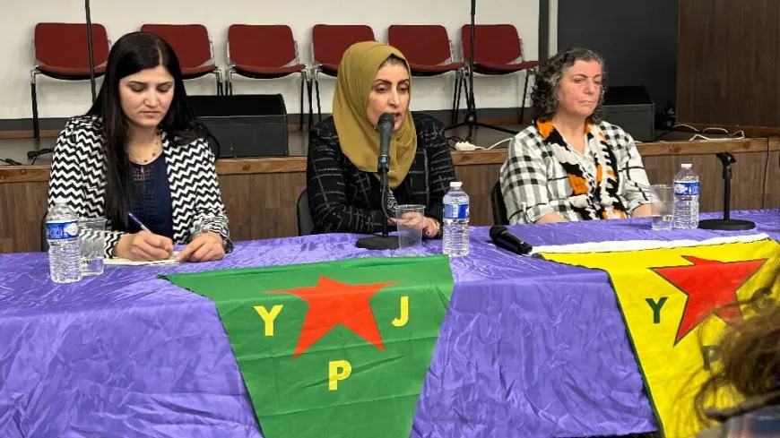 Şandeya jinan hevdîtinên xwe yên li Ewropayê didomîne