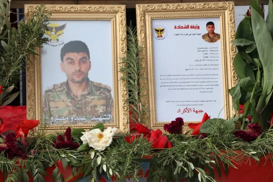 Şêniyên Şehba û Efrînê sersaxî dan malbata şehîd Ebdû Mesrû