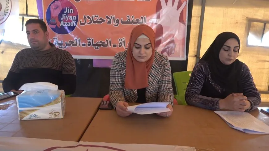 Jinên Bakur û Rojhilatê Sûriyeyê beşdarî pêngava 25′ê Mijdarê bûn