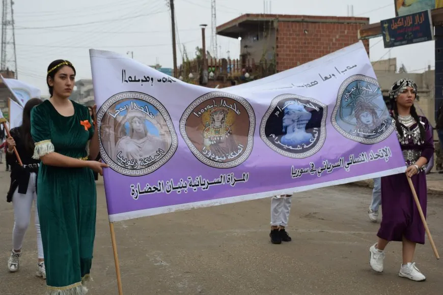 Jinên Bakur û Rojhilatê Sûriyeyê beşdarî pêngava 25′ê Mijdarê bûn