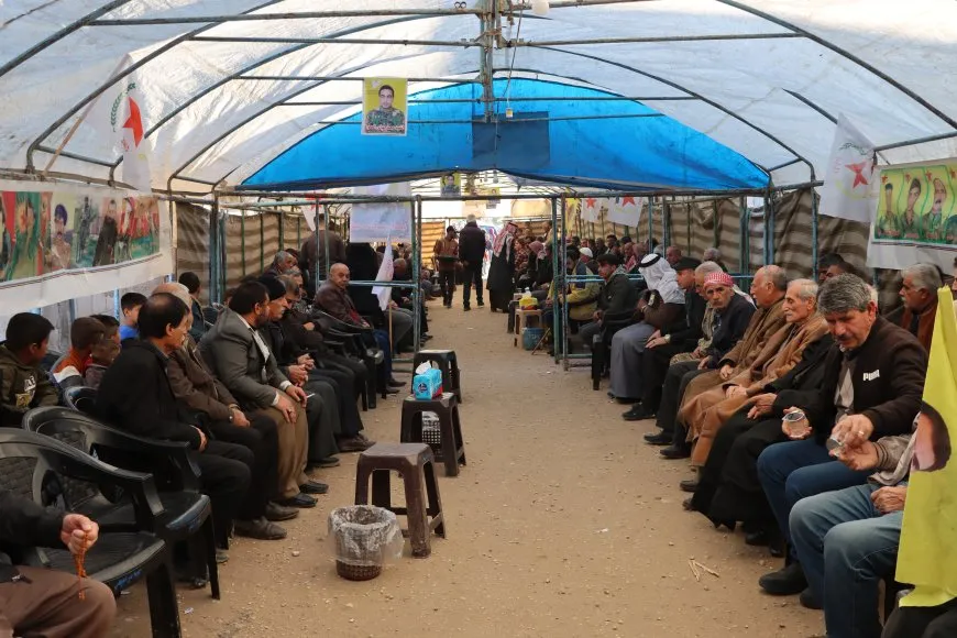 Sersaxî ji malbata şehîd Mazlûm Qamişlo re hat xwestin