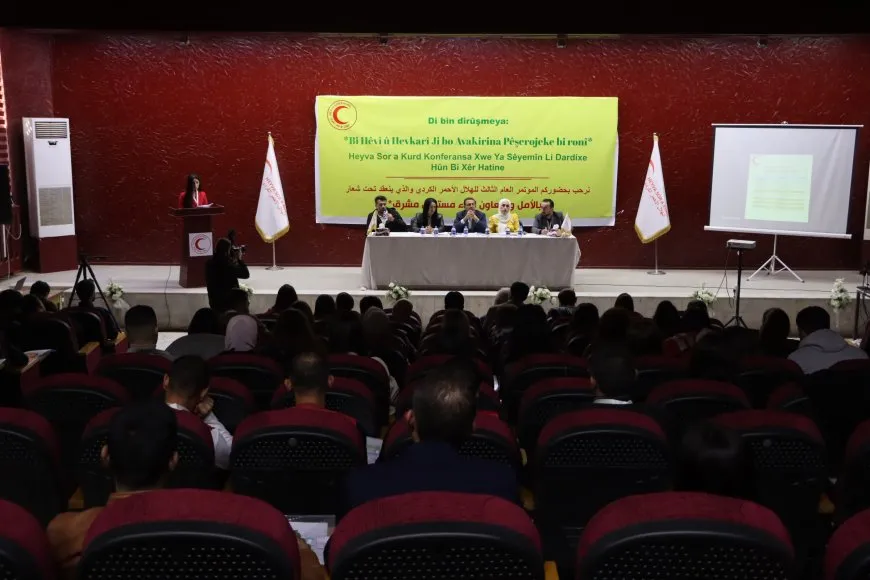 Heyva Sor a Kurd konferansa xwe li dar xist