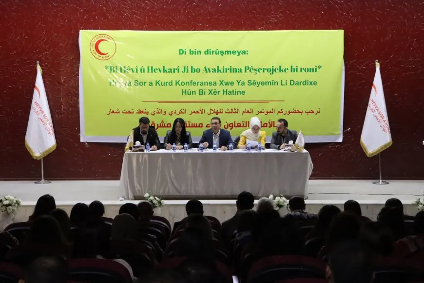 Heyva Sor a Kurd konferansa xwe li dar xist