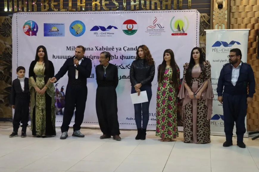 Mîhrîcana Xabûr çandên pêkhateyan nîşan dan