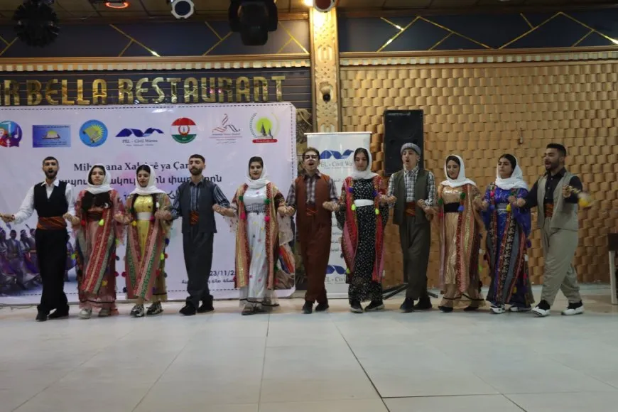 Mîhrîcana Xabûr çandên pêkhateyan nîşan dan