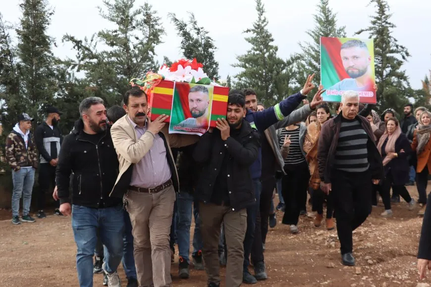 Şehîd Ciwan bi merasîmekê hat oxirkirin