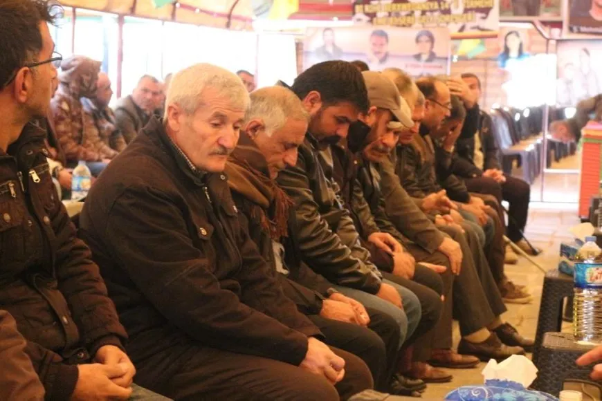 Xelkê Kobanê sersaxî da malbatên şehîd Mehmûd Kobanê û Milîtan Kobanê