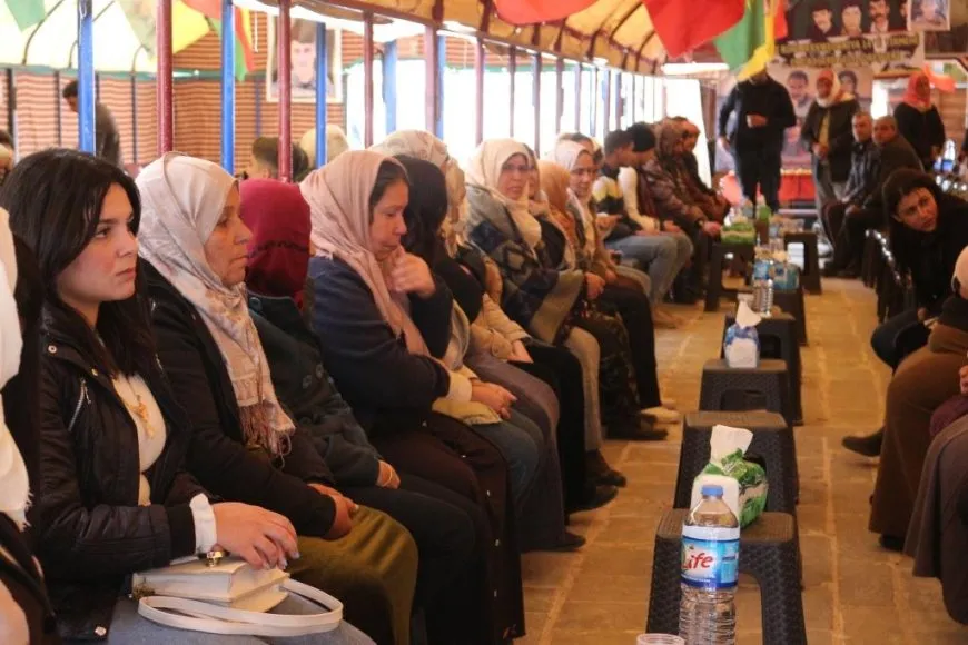 Xelkê Kobanê sersaxî da malbatên şehîd Mehmûd Kobanê û Milîtan Kobanê
