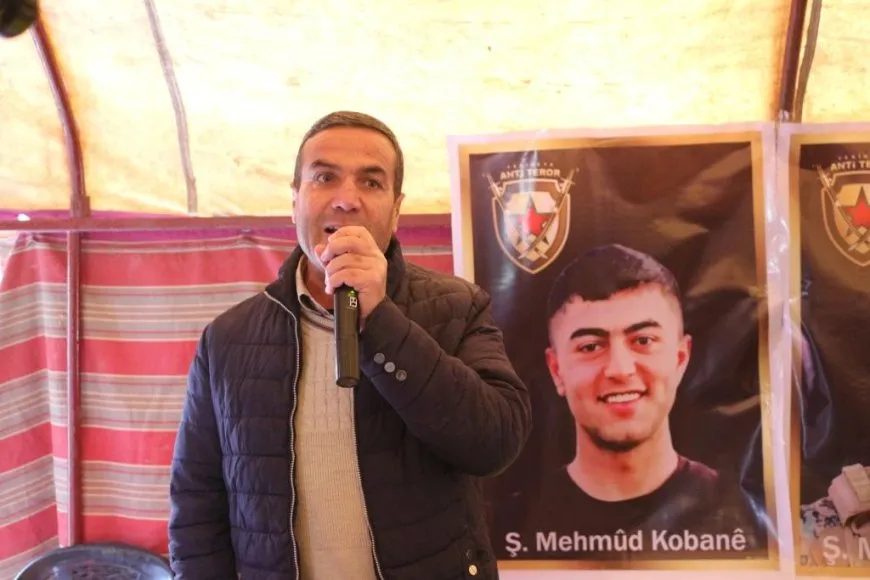 Xelkê Kobanê sersaxî da malbatên şehîd Mehmûd Kobanê û Milîtan Kobanê