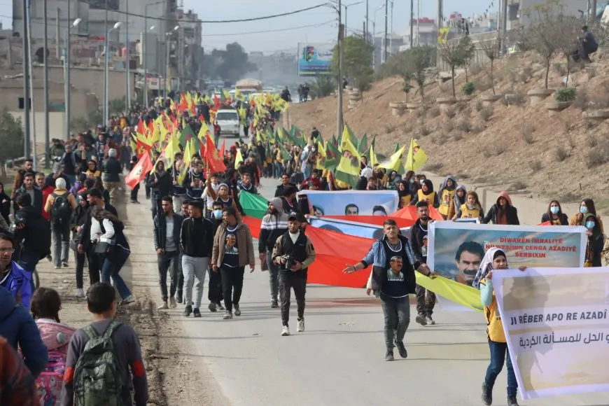 Mesa ciwanan a ji bo azadiya Rêber Abdullah Ocalan berdewam e