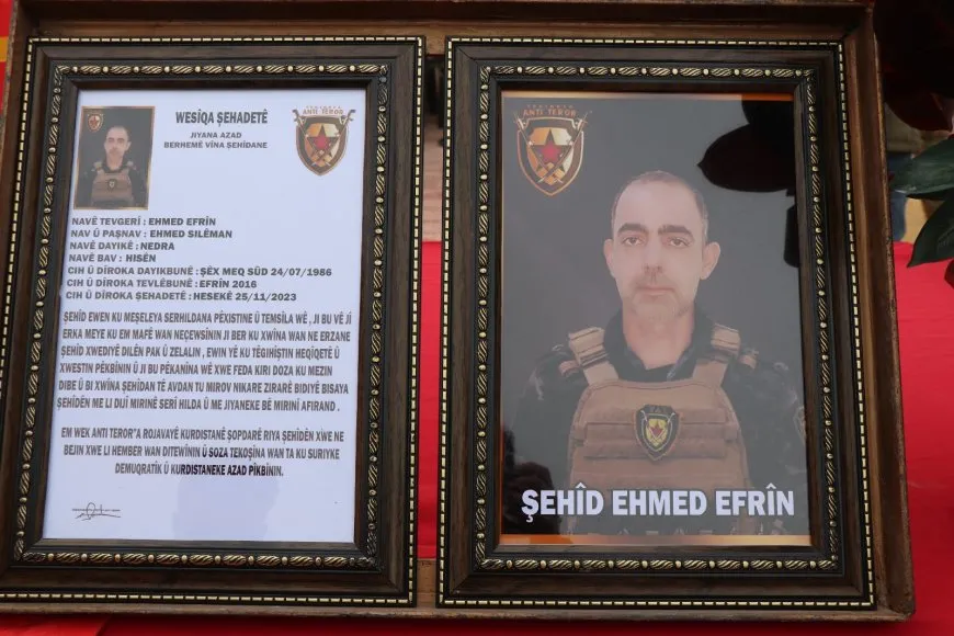 Şehîd Ehmed Efrîn hat oxirkirin