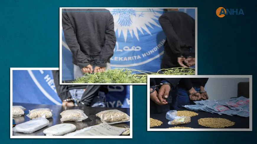 Di mehekê de 62 bazirganên madeyên hişbirê hatin girtin