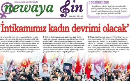 Newaya Jin: Tolhildana me wê şoreşa jinê be