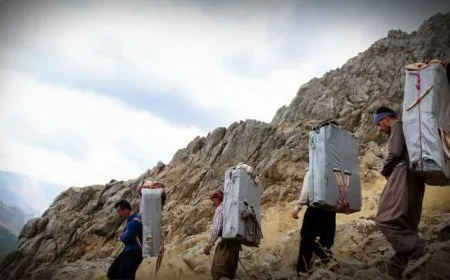 Hêzên Îranê êrişî kolberan kir: 2 kolber birîndar bûn