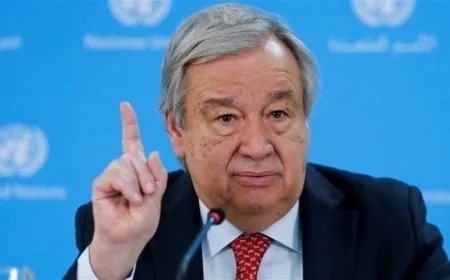 Guterres banga çalakkirina madeya 99 a peymana NY`yê kir