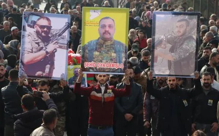  Şervanê 10 salan şehîd Çiya Qamişlo hat oxirkirin