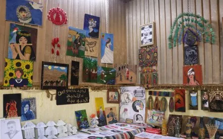 Li Hesekê 110 tabloyên 35 şêwekaran hatin pêşandan