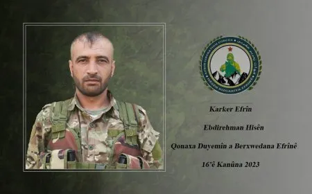 Şervanê HRE′yê Karker Efrîn şehîd bû