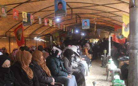 Şêniyên Til Hemîsê sersaxî da malbata şehîd Ziyad El Matar
