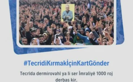 Tecrîda li dijî Rêber Abdullah Ocalan hezar roj derbas kir