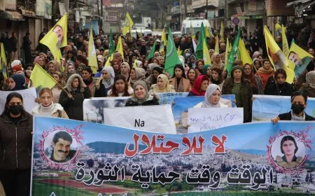 Xelkê Bakur û Rojhilatê Sûriyeyê li hember êrişan li qadan in