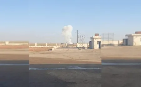 Bendeke Hêzên Ewlekariya Hundirîn li rojavayê Qamişloyê hat bomeberankirin