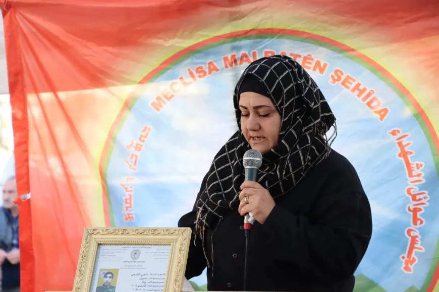 Sersaxî ji malbata şehîd Nacî El Şercî re hate xwestin