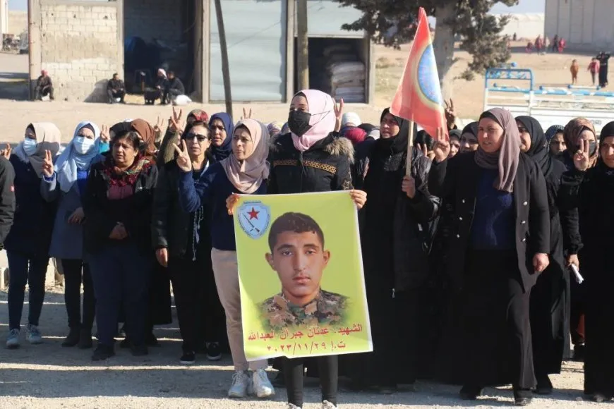 Di merasîma sersaxiyê ya şehîd Ednan El Edullah de: Mîrasa şehîdan jêdera hêzê ye
