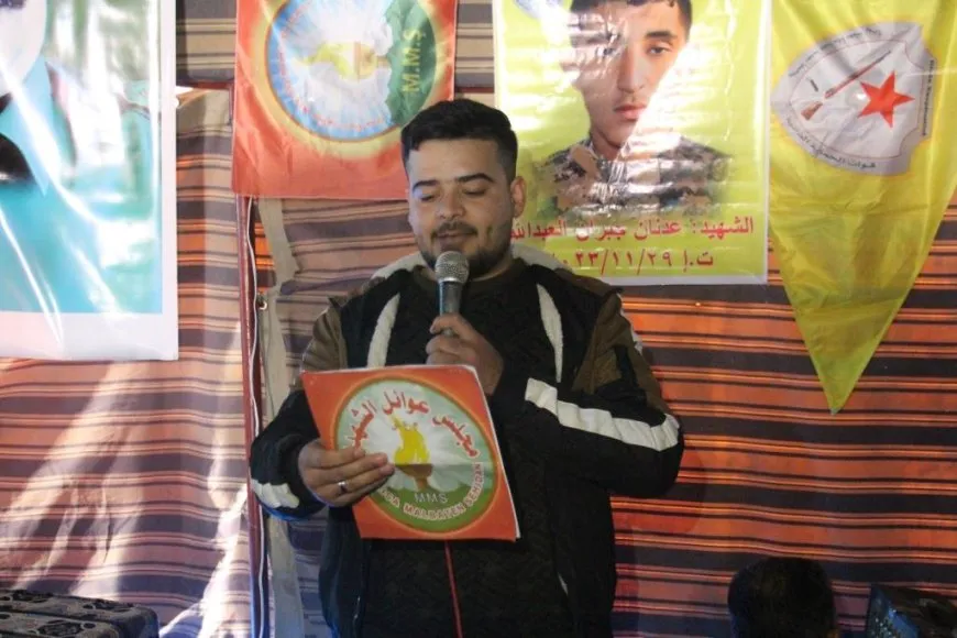 Di merasîma sersaxiyê ya şehîd Ednan El Edullah de: Mîrasa şehîdan jêdera hêzê ye