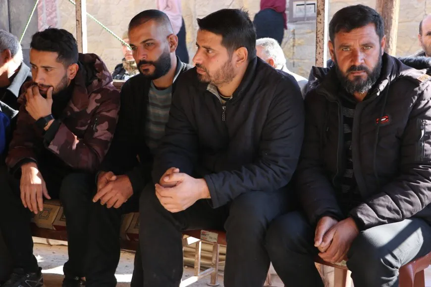 Xelkê Hesekê sersaxî da malbatên şehîd Amir Silêman û Emar El Hewan