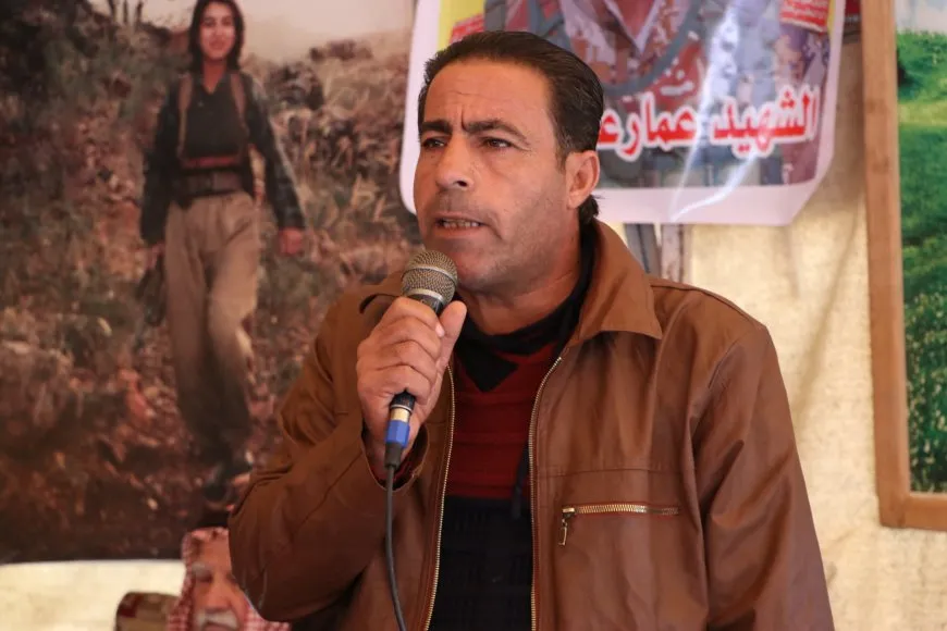Xelkê Hesekê sersaxî da malbatên şehîd Amir Silêman û Emar El Hewan