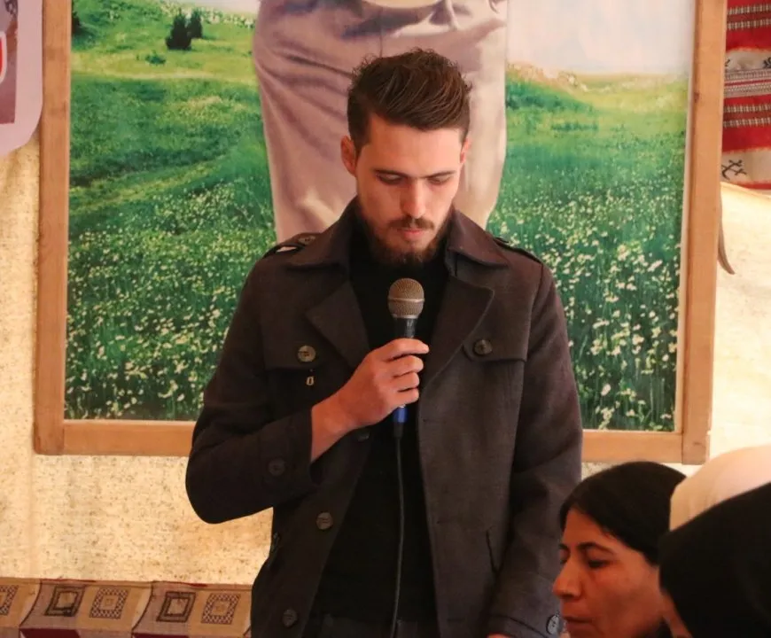 Xelkê Hesekê sersaxî da malbatên şehîd Amir Silêman û Emar El Hewan