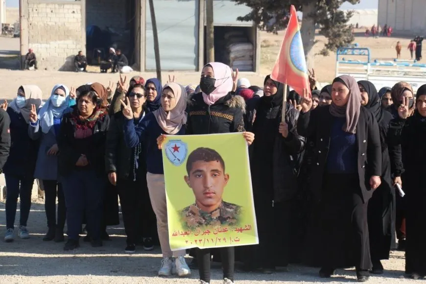 Di merasîma sersaxiyê ya şehîd Ednan El Edullah de: Mîrasa şehîdan jêdera hêzê ye