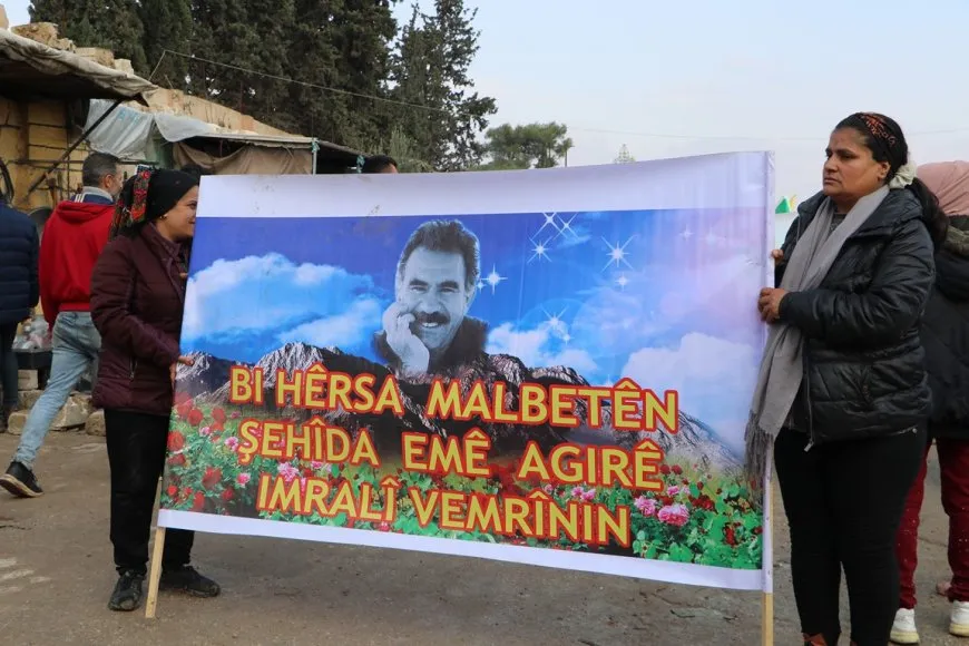 Gelê  Şehba ji bo Rêber Abdullah Ocalan li qadan e