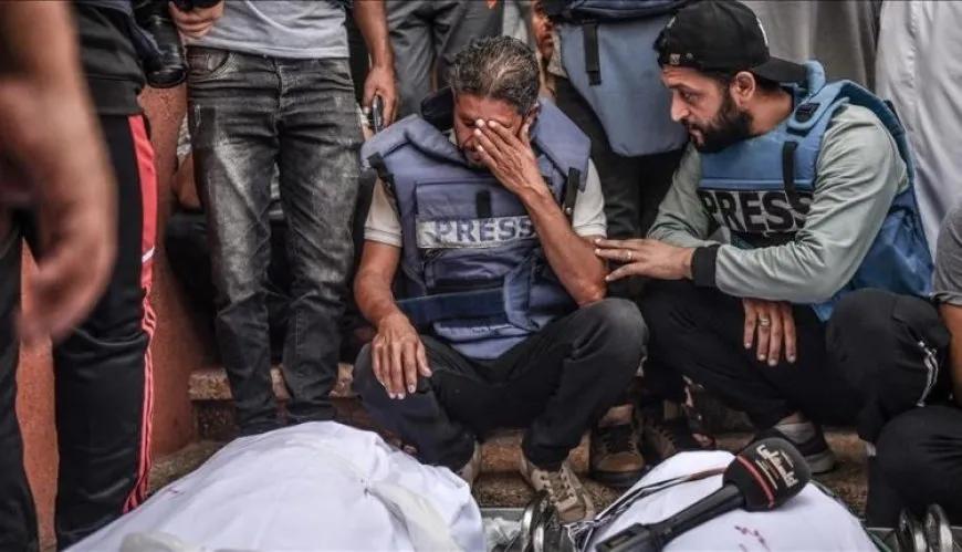 Di êrişên Îsraîlê de 75 rojnamevan hatin qetilkirin