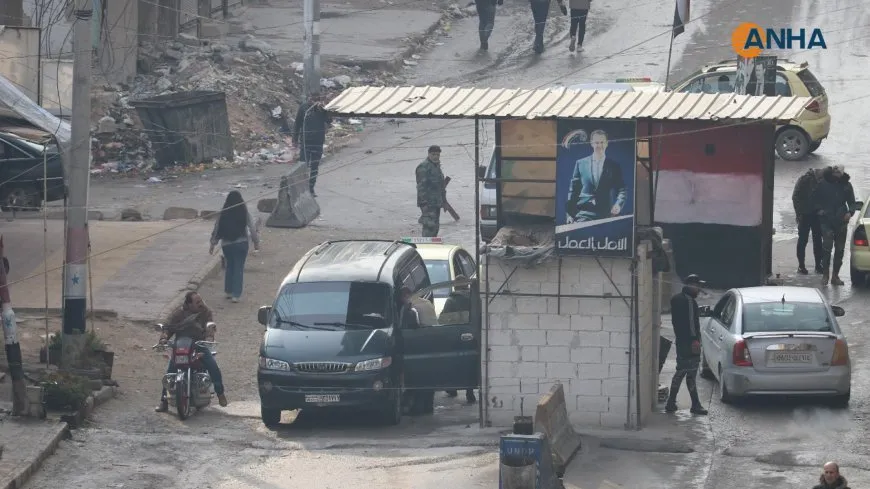 Şêxmeqsûd û Eşrefiyê ji aliyê 4 bendên kotrolê  ve dorpêç kiriye