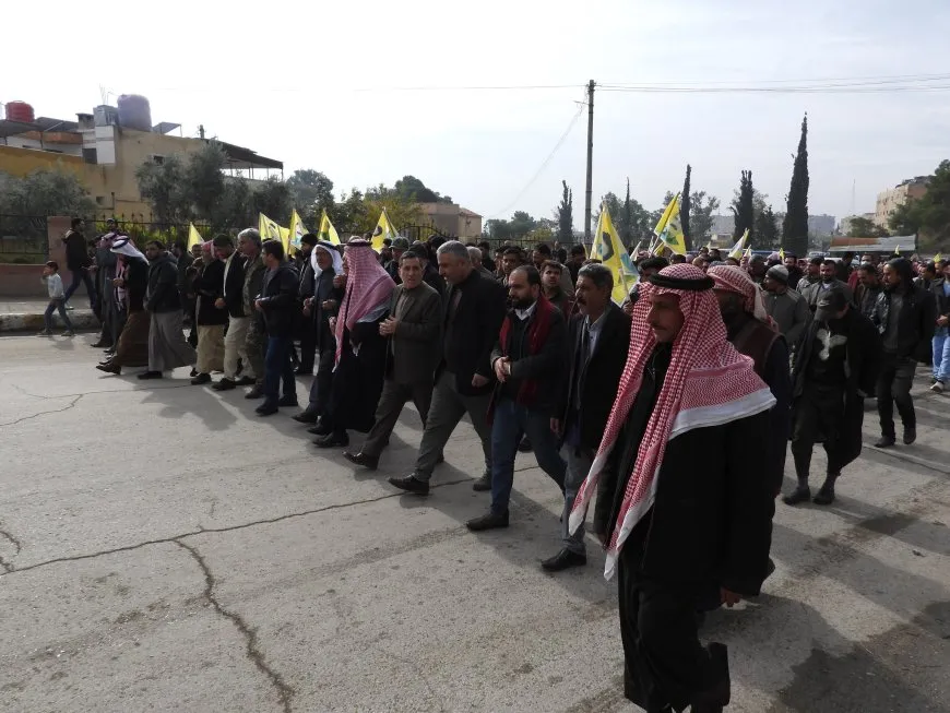 Li Tebqayê meşa ji bo Rêber Abdullah Ocalan