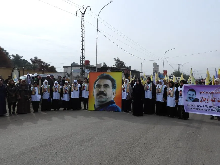 Li Tebqayê meşa ji bo Rêber Abdullah Ocalan