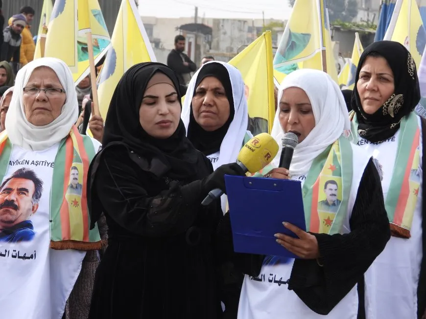 Li Tebqayê meşa ji bo Rêber Abdullah Ocalan