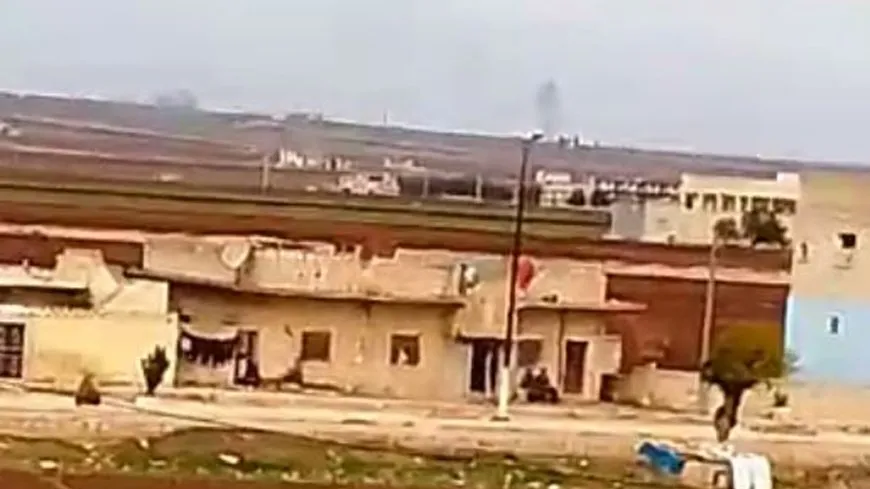 Dewleta Tirk a dagirker gundewarê Şehba û Efrînê topbaran dike