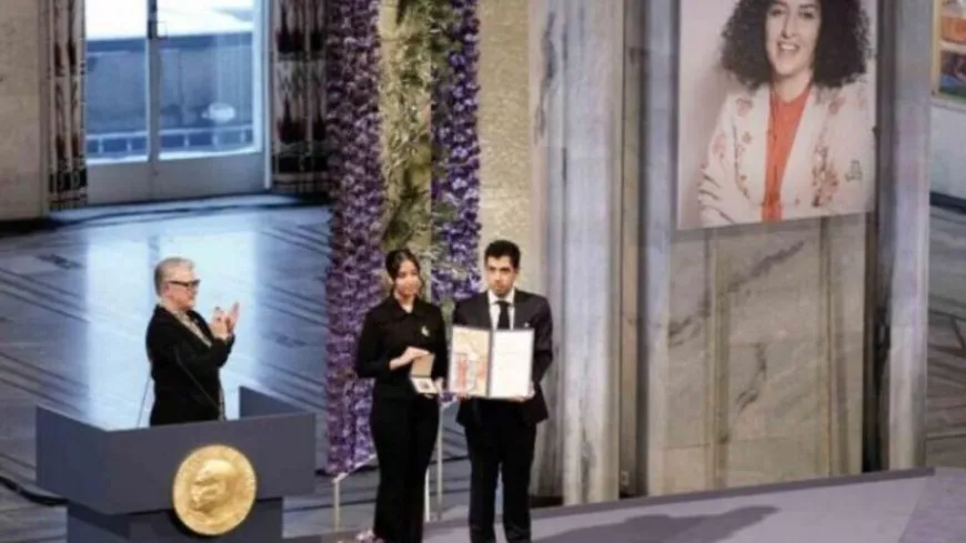 Li ser navê Nergîs Muhammedî zarokên wê Xelata Aştiyê ya Nobelê wergirt