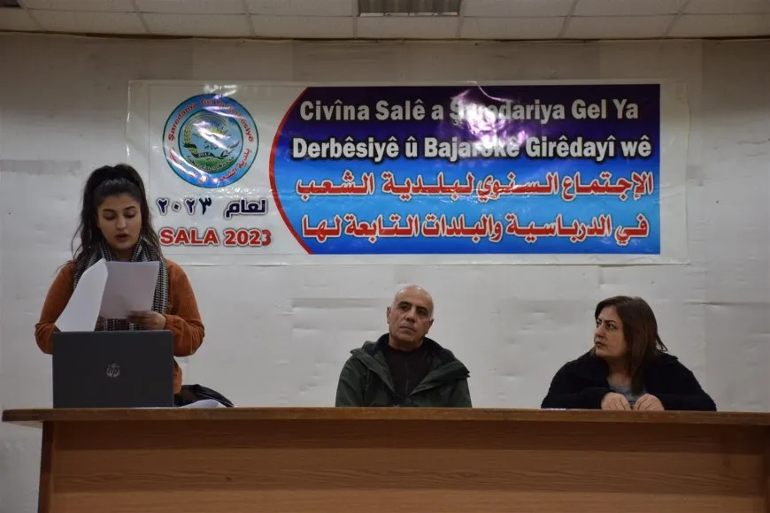 Şaredariyên kantona Hesekê li ser xebatên 2023`yan gel agahdar kirin