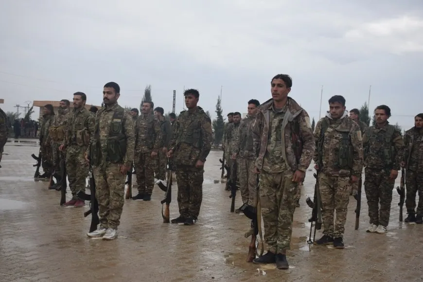 Şêniyên Şedadê cenazeyê şervanekî QSD`ê oxir kir