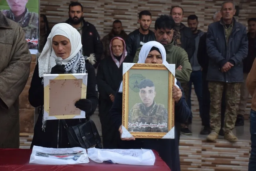 Şêniyên Şedadê cenazeyê şervanekî QSD`ê oxir kir