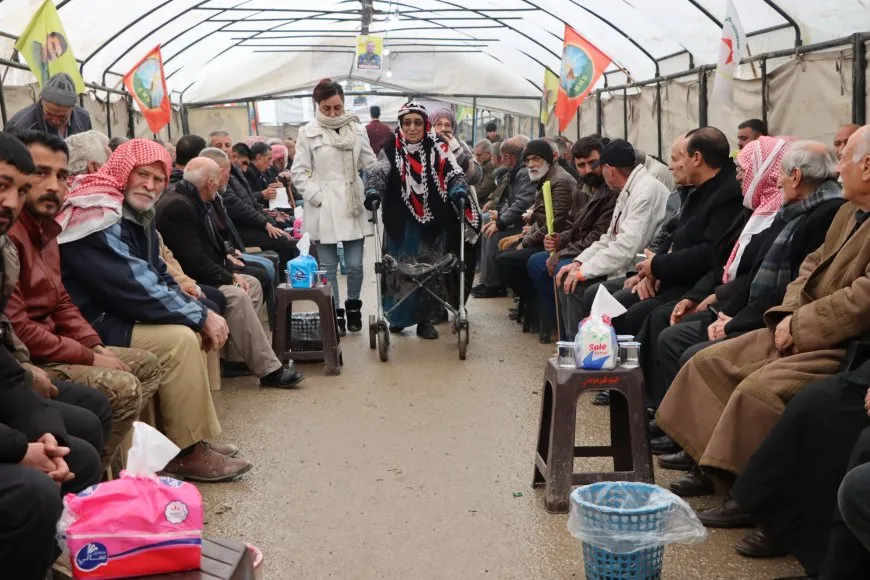 Sersaxî ji malbata şehîd Çiya Qamişlo hat xwestin