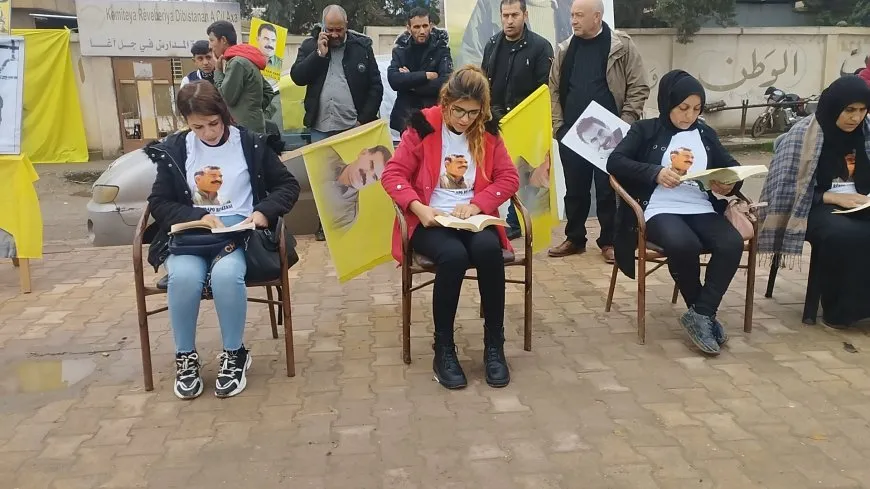 Ji bo xwendina pirtûkên Rêber Abdullah Ocalan çalakî